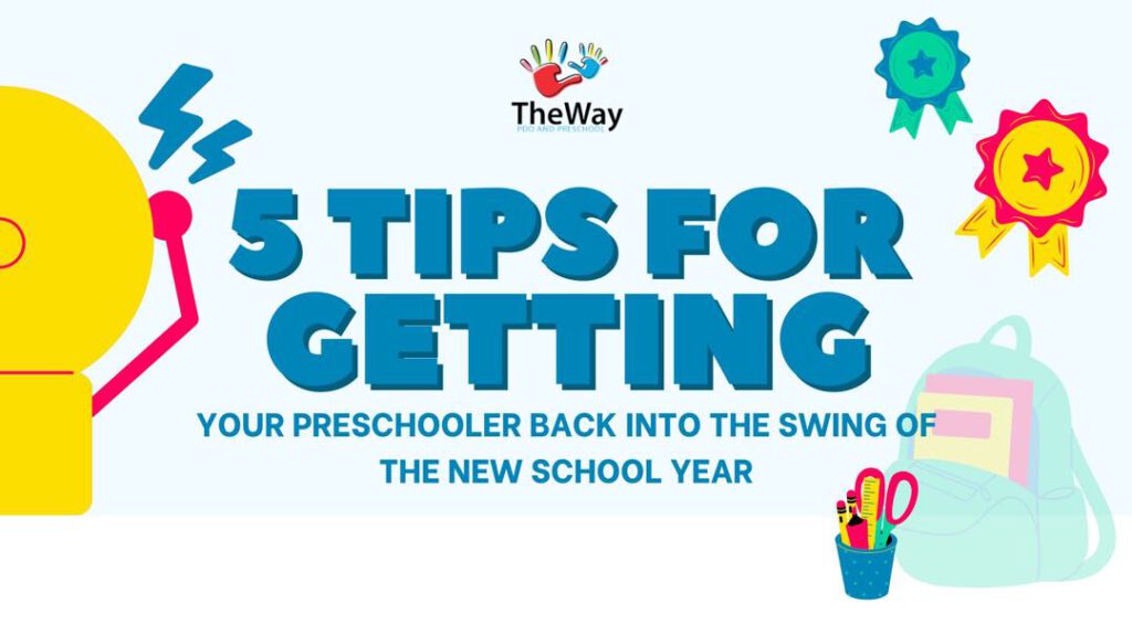 the way pdo 5 tips for getting your preschooler back into the swing of the new year