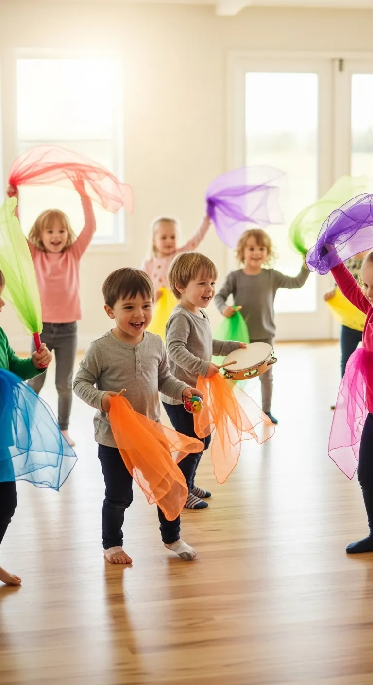 toddlers joyful music and movement class