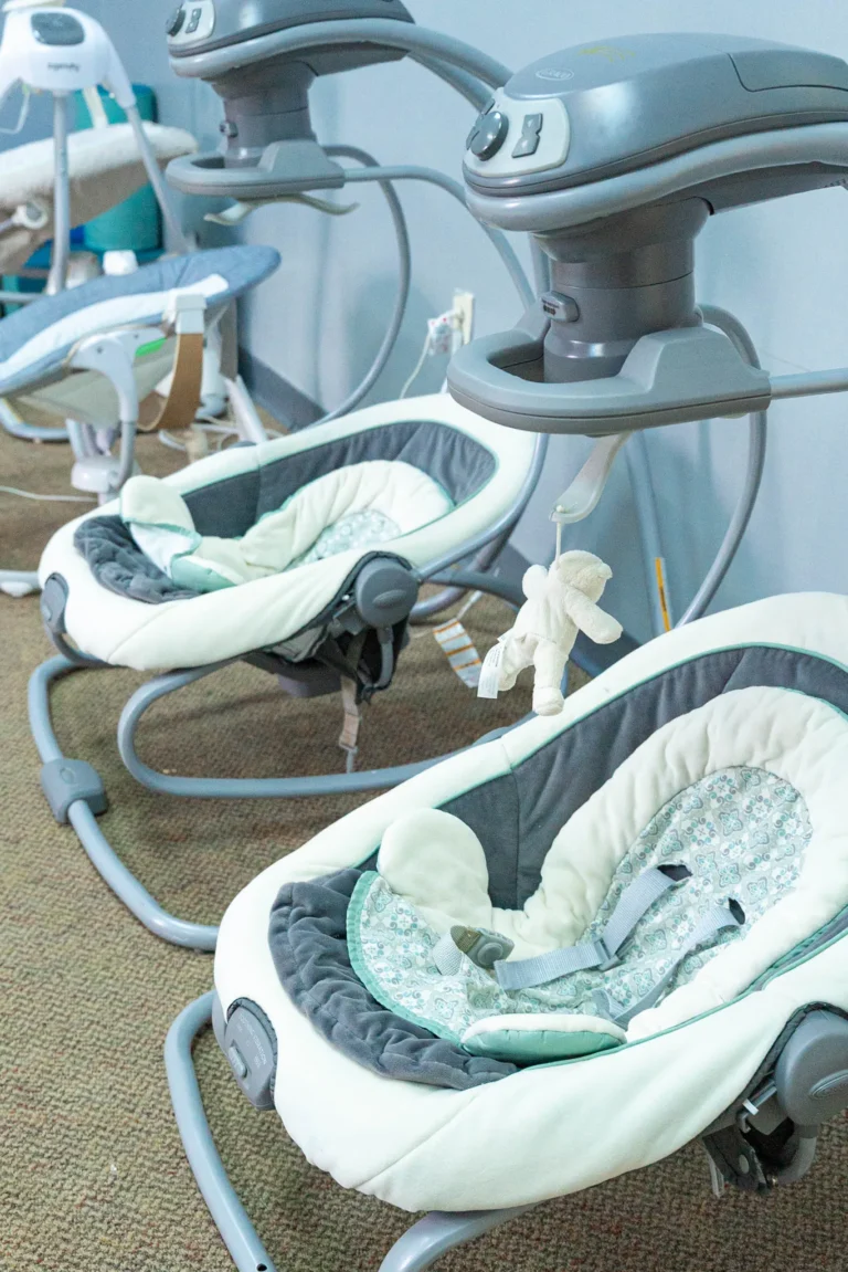 Baby swings in the infant room at The Way PDO