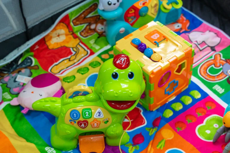 Infant room toys and play mat at The Way PDO
