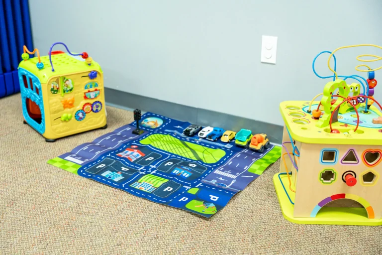 Play area in the one-year-old classroom at The Way PDO